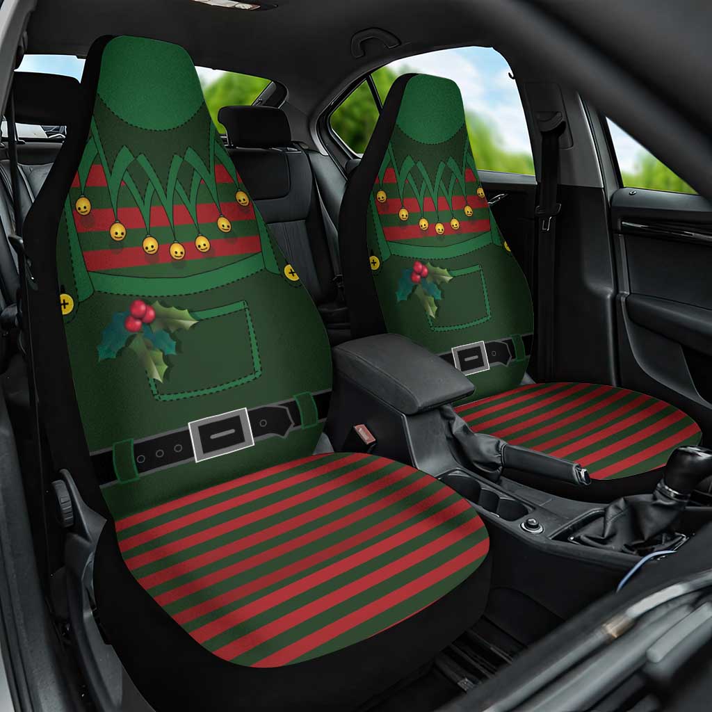 Christmas Elf Costume Car Seat Cover Santa’s Little Helper Outfit - Wonder Print Shop