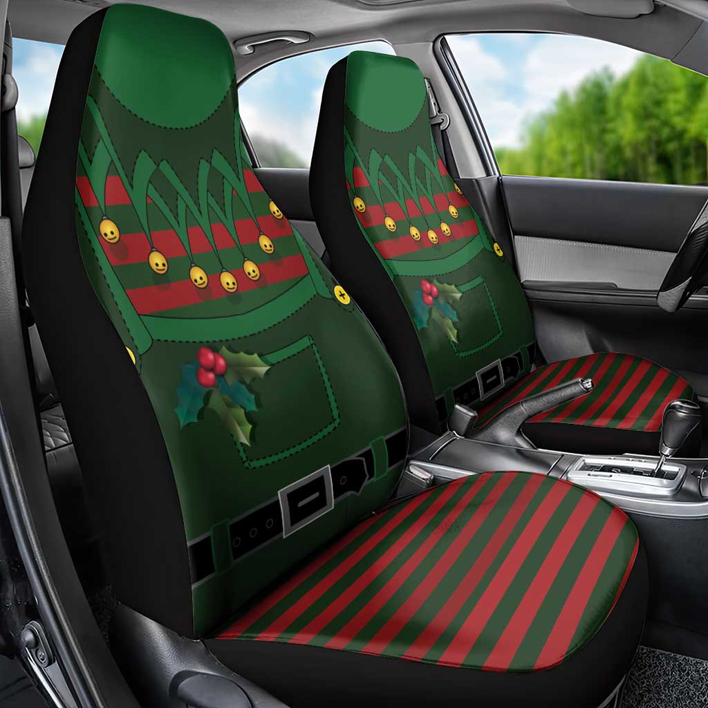Christmas Elf Costume Car Seat Cover Santa’s Little Helper Outfit - Wonder Print Shop