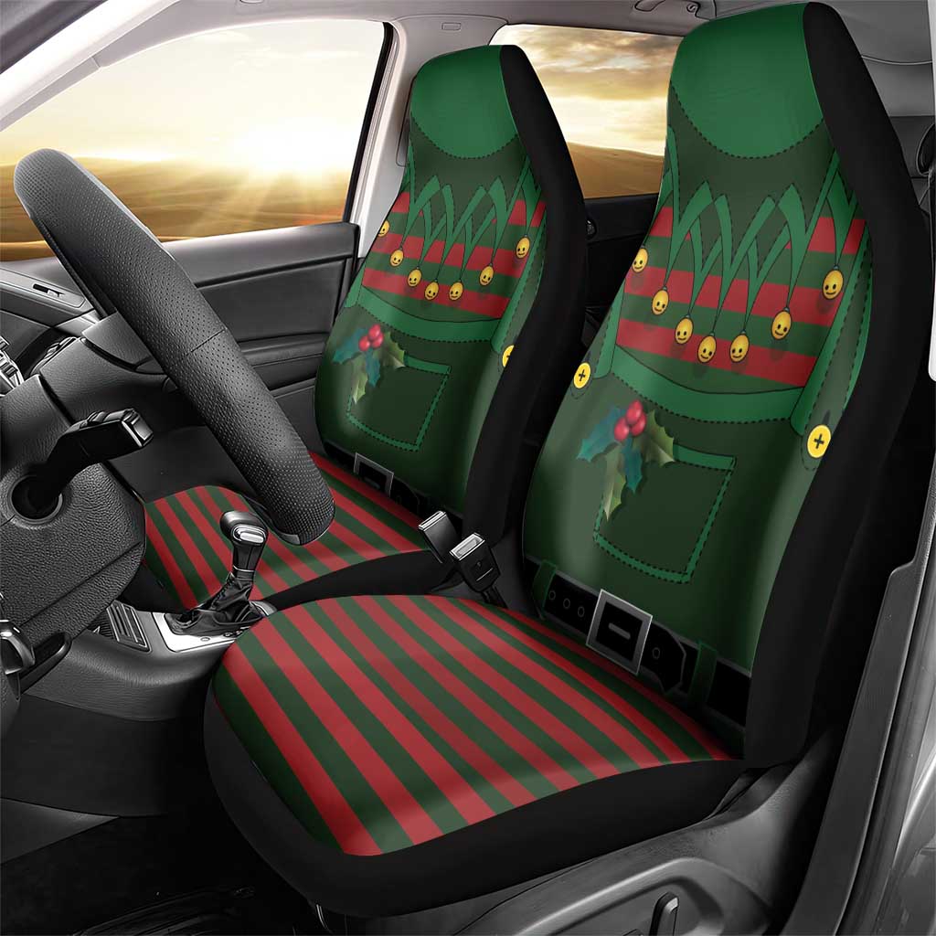 Christmas Elf Costume Car Seat Cover Santa’s Little Helper Outfit - Wonder Print Shop