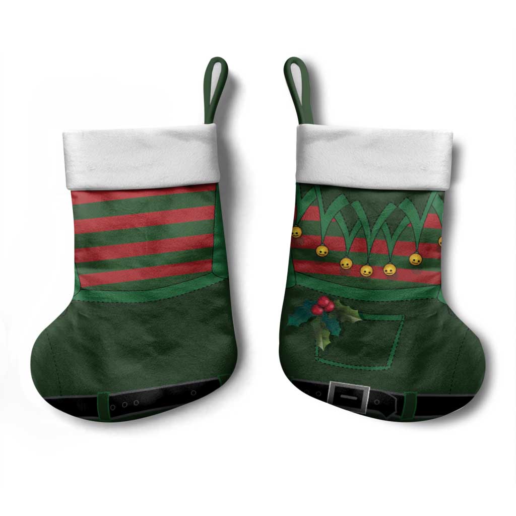 Christmas Elf Costume Christmas Stocking Santa’s Little Helper Outfit - Wonder Print Shop
