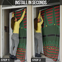 Christmas Elf Costume Door Cover Santa’s Little Helper Outfit - Wonder Print Shop