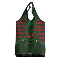 Christmas Elf Costume Grocery Bag Santa’s Little Helper Outfit - Wonder Print Shop
