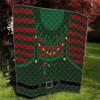 Christmas Elf Costume Quilt Santa’s Little Helper Outfit - Wonder Print Shop
