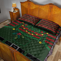Christmas Elf Costume Quilt Bed Set Santa’s Little Helper Outfit - Wonder Print Shop