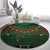 Christmas Elf Costume Round Carpet Santa’s Little Helper Outfit - Wonder Print Shop