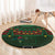 Christmas Elf Costume Round Carpet Santa’s Little Helper Outfit - Wonder Print Shop