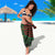 Christmas Elf Costume Sarong Santa’s Little Helper Outfit - Wonder Print Shop