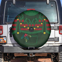 Christmas Elf Costume Spare Tire Cover Santa’s Little Helper Outfit - Wonder Print Shop
