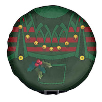 Christmas Elf Costume Spare Tire Cover Santa’s Little Helper Outfit - Wonder Print Shop