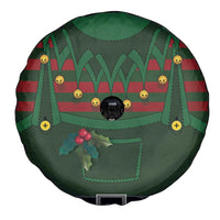 Christmas Elf Costume Spare Tire Cover Santa’s Little Helper Outfit - Wonder Print Shop