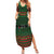 Christmas Elf Costume Summer Maxi Dress Santa’s Little Helper Outfit - Wonder Print Shop