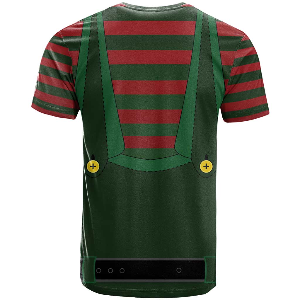 Christmas Elf Costume T Shirt Santa’s Little Helper Outfit - Wonder Print Shop
