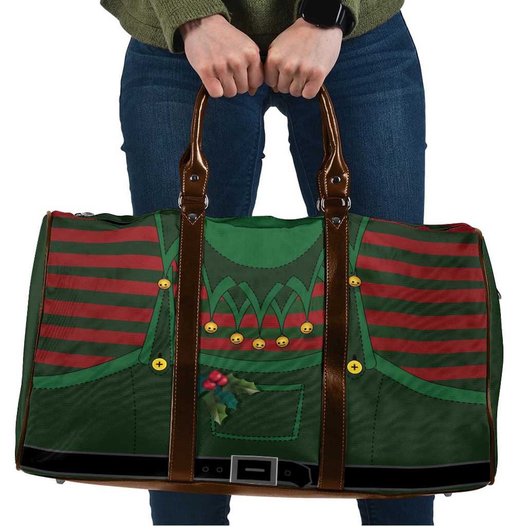 Christmas Elf Costume Travel Bag Santa’s Little Helper Outfit - Wonder Print Shop