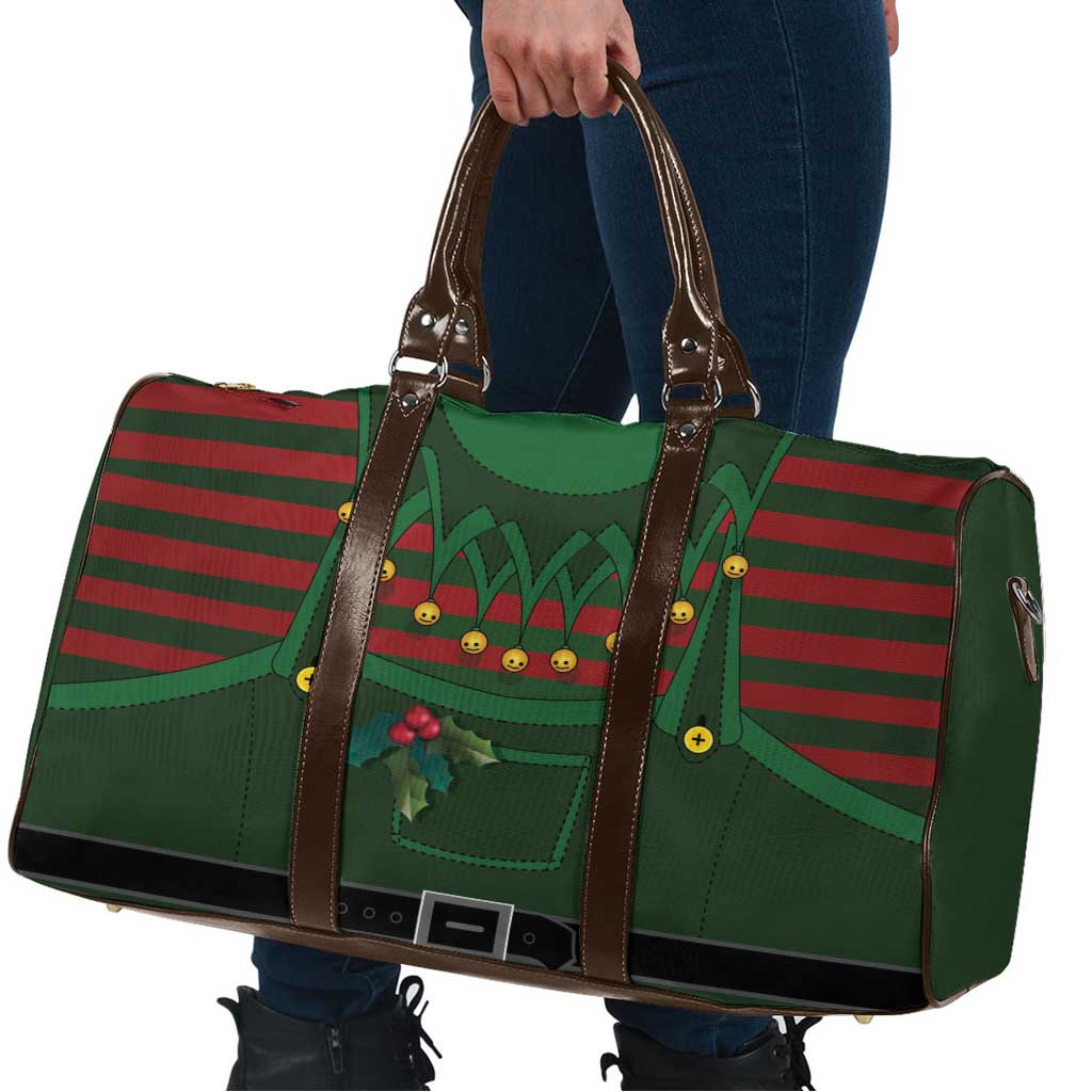 Christmas Elf Costume Travel Bag Santa’s Little Helper Outfit - Wonder Print Shop