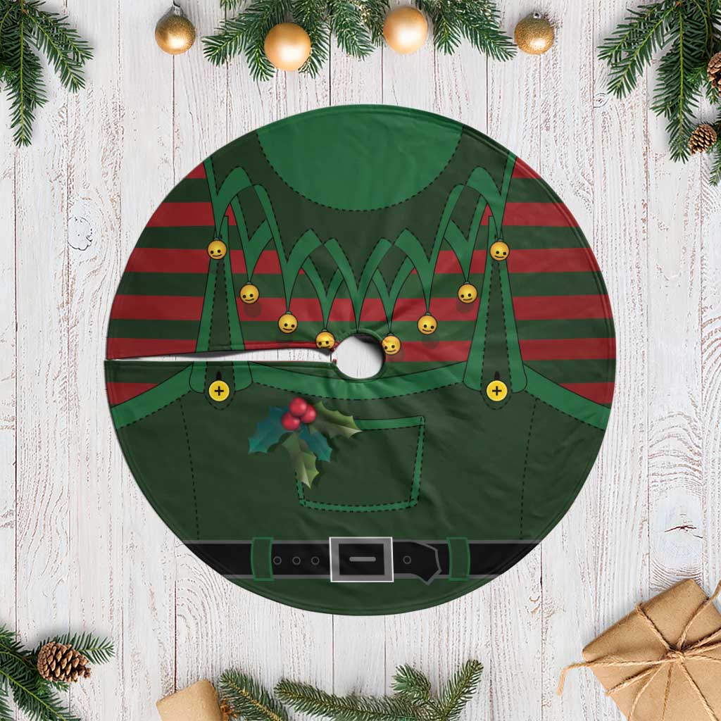 Christmas Elf Costume Tree Skirt Santa’s Little Helper Outfit - Wonder Print Shop