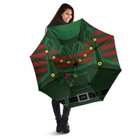 Christmas Elf Costume Umbrella Santa’s Little Helper Outfit - Wonder Print Shop