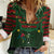 Christmas Elf Costume Women Casual Shirt Santa’s Little Helper Outfit - Wonder Print Shop
