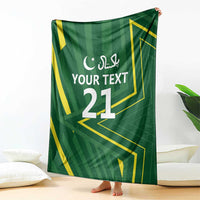 Pakistan Cricket Custom Blanket Shaheen Falcon Go Champions