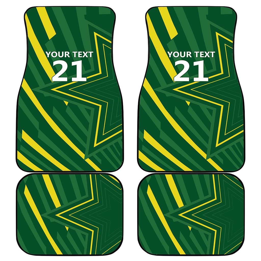 Pakistan Cricket Custom Car Mats Shaheen Falcon Go Champions LT9 - Wonder Print Shop