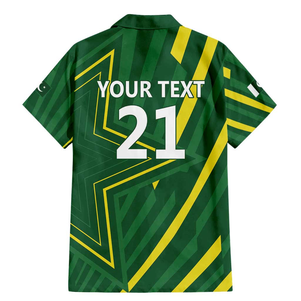 Pakistan Cricket Custom Family Matching Mermaid Dress and Hawaiian Shirt Shaheen Falcon Go Champions LT9 - Wonder Print Shop