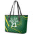 Pakistan Cricket Custom Leather Tote Bag Shaheen Falcon Go Champions - Wonder Print Shop