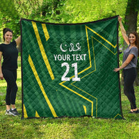 Pakistan Cricket Custom Quilt Shaheen Falcon Go Champions - Wonder Print Shop