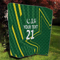 Pakistan Cricket Custom Quilt Shaheen Falcon Go Champions - Wonder Print Shop