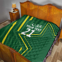 Pakistan Cricket Custom Quilt Shaheen Falcon Go Champions - Wonder Print Shop