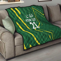 Pakistan Cricket Custom Quilt Shaheen Falcon Go Champions - Wonder Print Shop