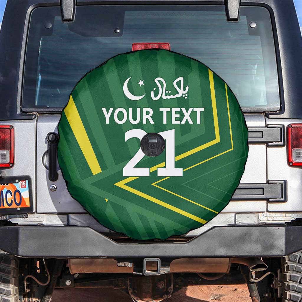 Pakistan Cricket Custom Spare Tire Cover Shaheen Falcon Go Champions - Wonder Print Shop