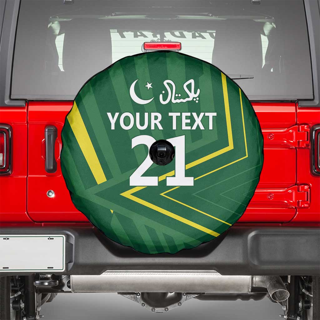 Pakistan Cricket Custom Spare Tire Cover Shaheen Falcon Go Champions - Wonder Print Shop