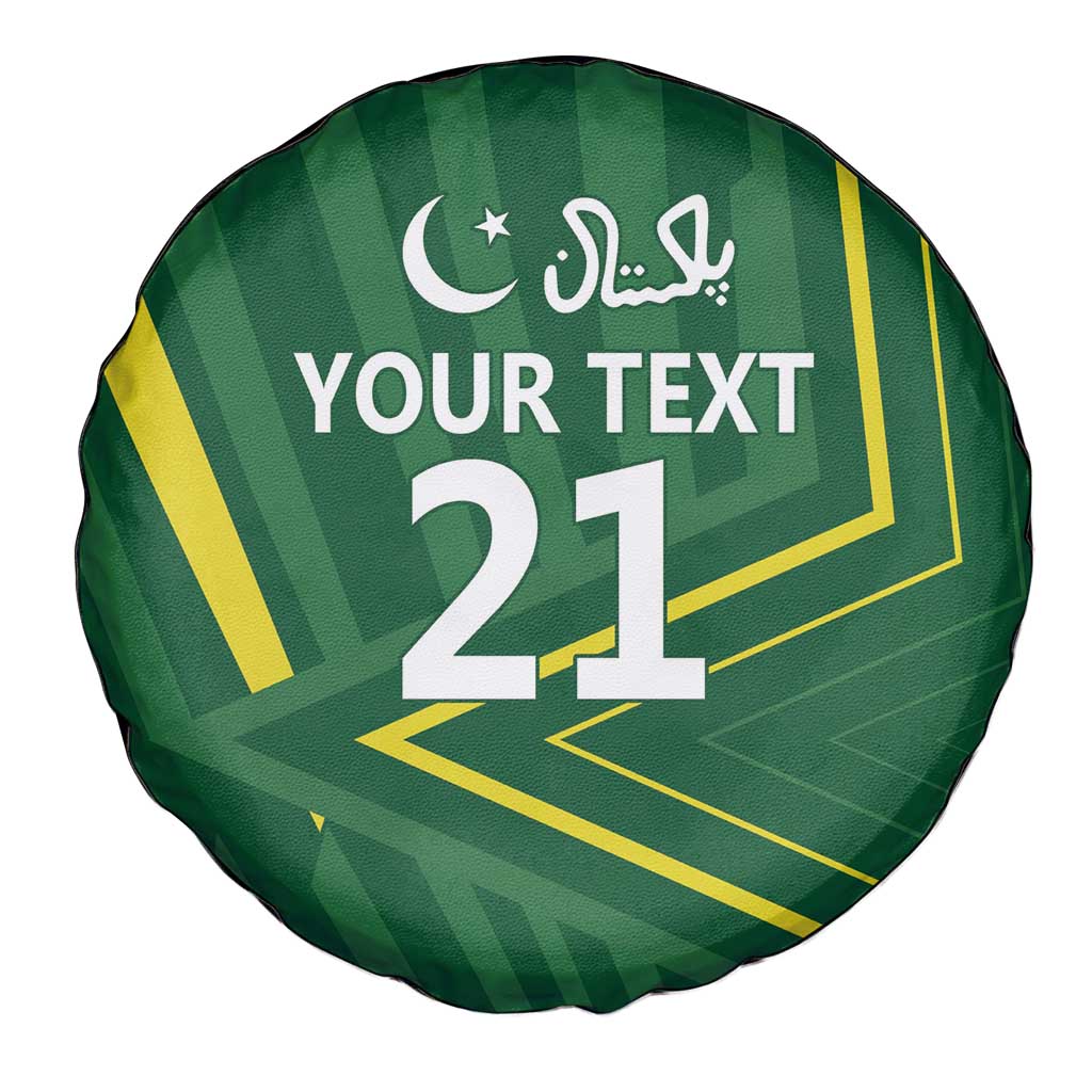 Pakistan Cricket Custom Spare Tire Cover Shaheen Falcon Go Champions - Wonder Print Shop