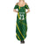 Pakistan Cricket Custom Summer Maxi Dress Shaheen Falcon Go Champions - Wonder Print Shop