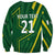 Pakistan Cricket Custom Sweatshirt Shaheen Falcon Go Champions - Wonder Print Shop