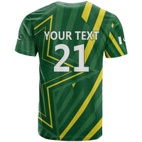 Pakistan Cricket Custom T Shirt Shaheen Falcon Go Champions - Wonder Print Shop