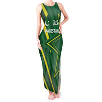 Pakistan Cricket Custom Tank Maxi Dress Shaheen Falcon Go Champions - Wonder Print Shop