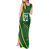 Pakistan Cricket Custom Tank Maxi Dress Shaheen Falcon Go Champions - Wonder Print Shop