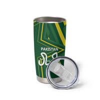 Pakistan Cricket Custom Tumbler Cup Shaheen Falcon Go Champions - Wonder Print Shop