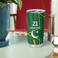 Pakistan Cricket Custom Tumbler Cup Shaheen Falcon Go Champions - Wonder Print Shop