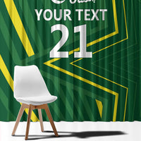 Pakistan Cricket Custom Window Curtain Shaheen Falcon Go Champions - Wonder Print Shop