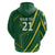 Pakistan Cricket Custom Zip Hoodie Shaheen Falcon Go Champions - Wonder Print Shop