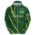 Pakistan Cricket Custom Zip Hoodie Shaheen Falcon Go Champions - Wonder Print Shop