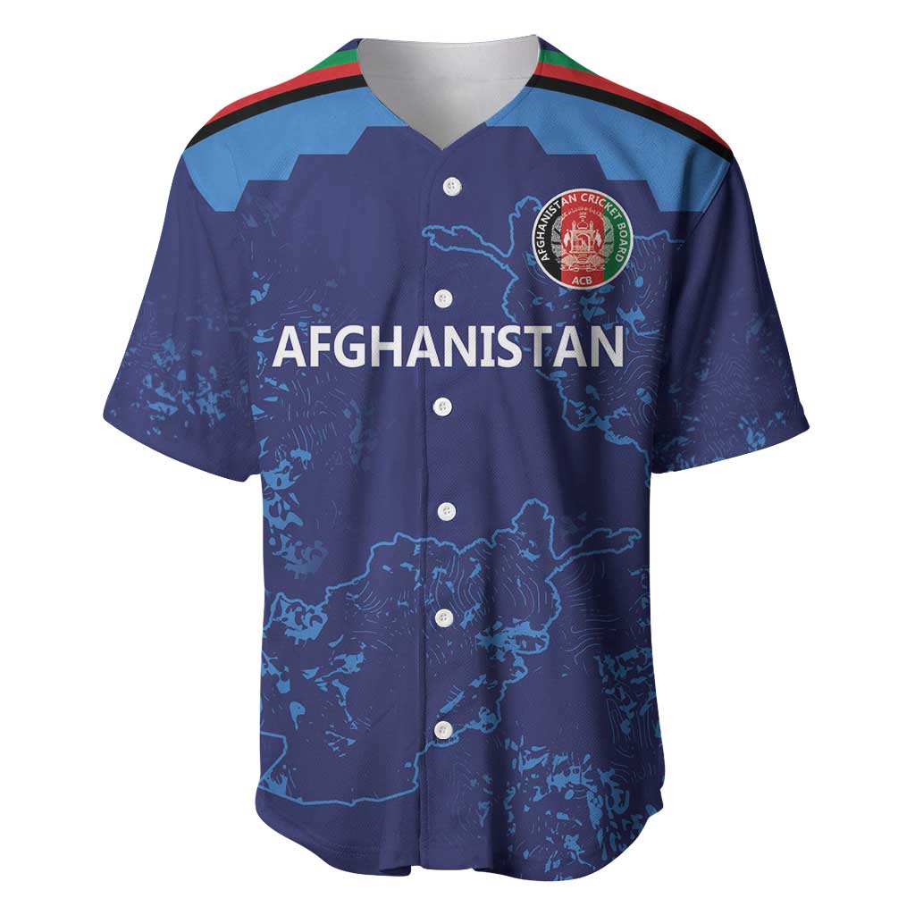 Afghan Atalans Cricket Custom Baseball Jersey Afghanistan Map with Sporty Style LT9 - Wonder Print Shop
