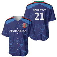 Afghan Atalans Cricket Custom Baseball Jersey Afghanistan Map with Sporty Style LT9 - Wonder Print Shop