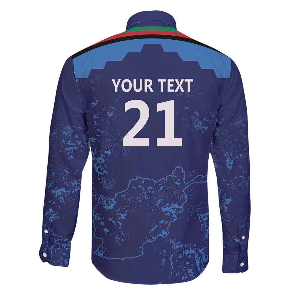 Afghan Atalans Cricket Custom Family Matching Summer Maxi Dress and Hawaiian Shirt Afghanistan Map with Sporty Style - Wonder Print Shop