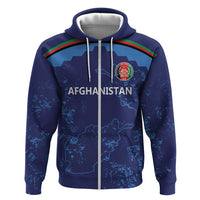 Afghan Atalans Cricket Custom Hoodie Afghanistan Map with Sporty Style - Wonder Print Shop