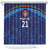 Afghan Atalans Cricket Custom Shower Curtain Afghanistan Map with Sporty Style