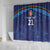 Afghan Atalans Cricket Custom Shower Curtain Afghanistan Map with Sporty Style