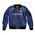 Afghan Atalans Cricket Custom Sleeve Zip Bomber Jacket Afghanistan Map with Sporty Style - Wonder Print Shop