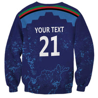Afghan Atalans Cricket Custom Sweatshirt Afghanistan Map with Sporty Style - Wonder Print Shop
